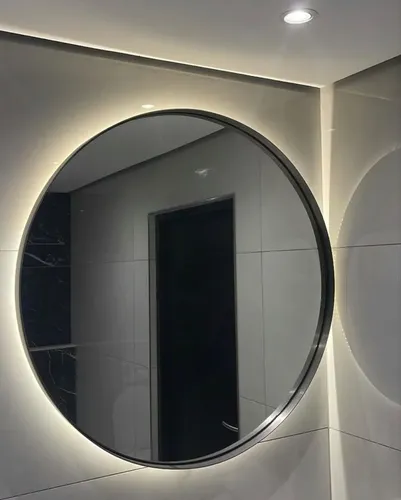 Espejo De 70cm Con Luz Led Marco.luz Led. Espejo Con Marco
