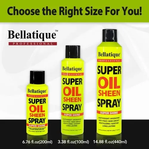 Spray Brillo Aceite Bellatique 6.67 Oz