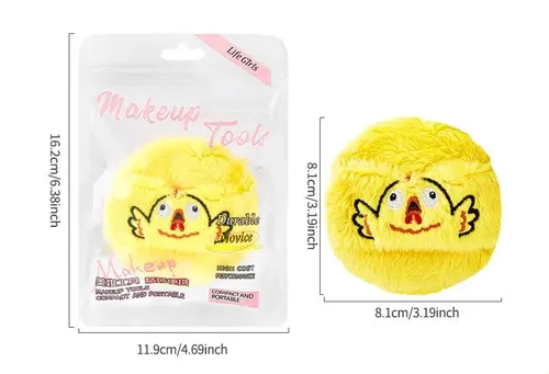 Set 5 Esponjas Puff Para Maquillaje Polvo Sello