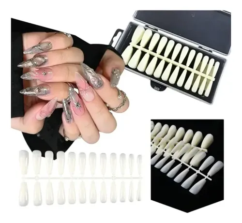240 Uñas Postizas Profesional Tips Press Soft Gel 006