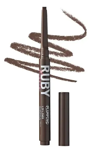 Delineador Labios Retractil Ruby Kisses Plumping Lip Liner Color Deep Brown