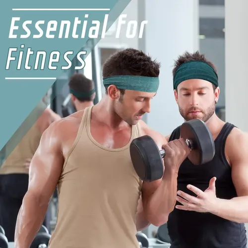 Mykurs Diademas Deportivas Para Hombres Con Pelo Largo, Band