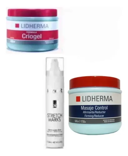 Promo X3:criogel+reduct Afirmant+strecth. Reduc/celu/estrias