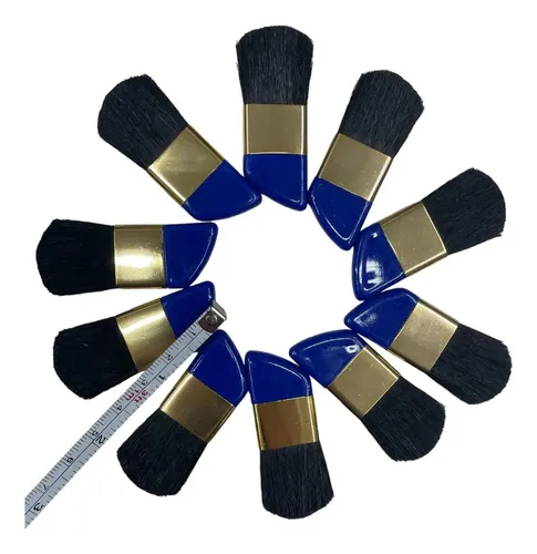 X 10 Brocha Maquillaje Rubor Mini Quita Polvo Manicura Uñas