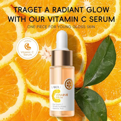 Set Facial Laikou Vitamina C Sérum Y Crema Hidratante Normal Día/noche