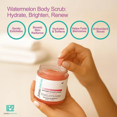 Exfoliante Corporal Juman 325g De Sandía, Karité Y Manteca D