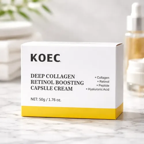 Koec Crema Facial Retinol Colágeno Ácido Hialurónico 50g