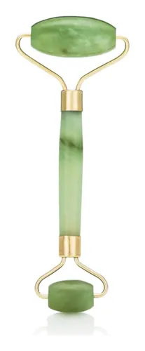 Rodillo Roller Facial Rostro Masajeador Masaje Doble 2 Jade