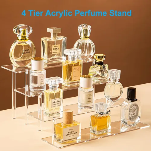 Soporte Organizador De Perfumes Acrílico Henable 4 Niveles 3