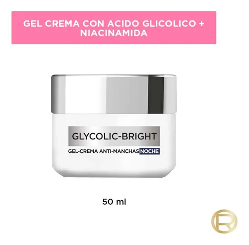 Gel Crema Noche Anti Manchas Glycolic Bright L’oréal Paris