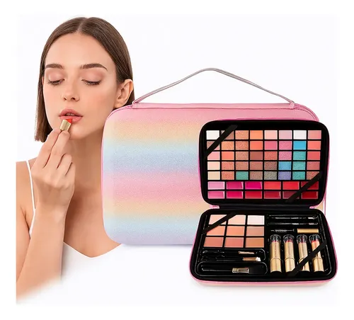 Set Maquillaje Completo 72 Piezas Miss Young con Estuche y Accesorios