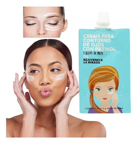 Crema Contorno Ojos Retinol Hidratante Reafirmante Facial