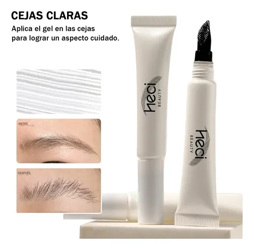 Gel Fijador Incoloro Para Cejas Heci Beauty