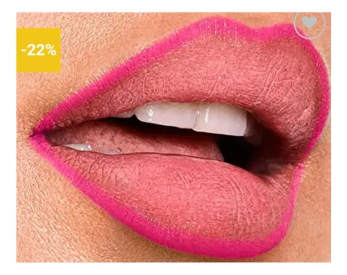 Delineador De Labios Revlon Colorstay Longwear Lip Liner Color Fucsia 677