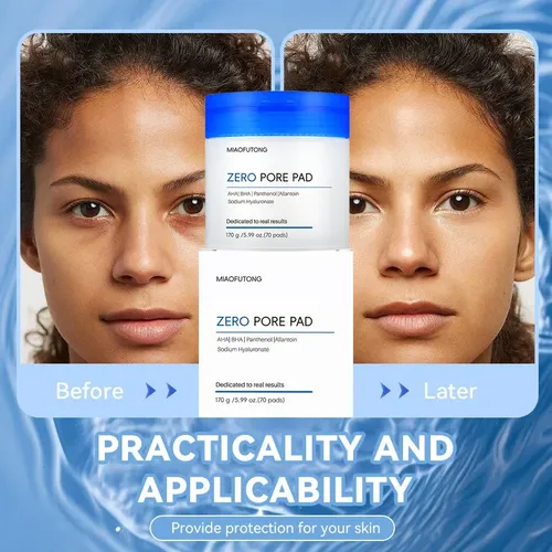 Pads Exfoliantes Ácido Salicílico Cuidado Poros 70 Todo Tipo De Piel Día/noche