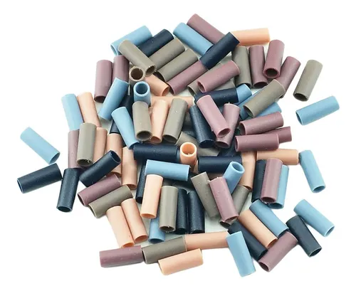 100 Tubos Para Bricolaje, Una Banda Elástica Para El Pelo