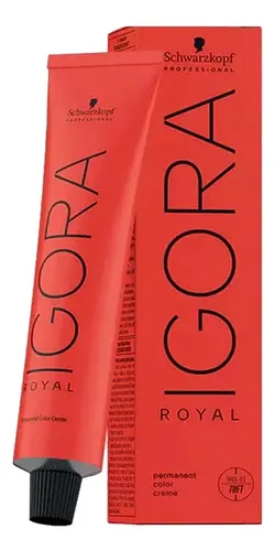 Tinta Permanente Schwarzkopf Igora Royal 8-1 Rubio Claro Gris