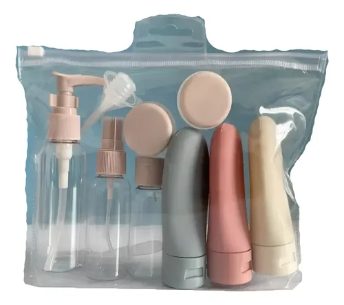 Set De 12 Botellas De Viaje