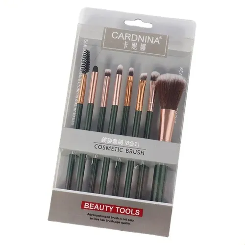 Set De 8 Pinceles De Maquillaje Para Principiantes Pincel De