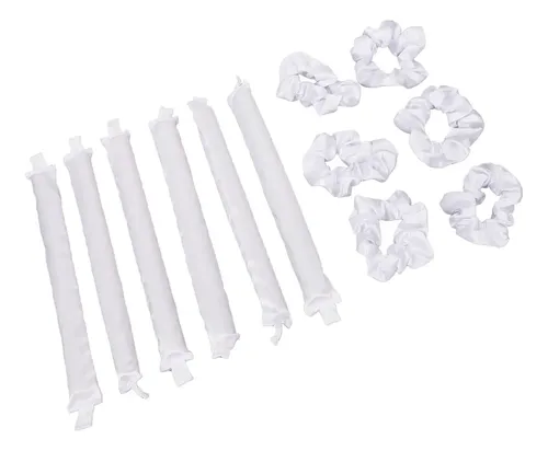 Rulos De Cabello Sin Calor, Cojín De Satén, Rollers Satin