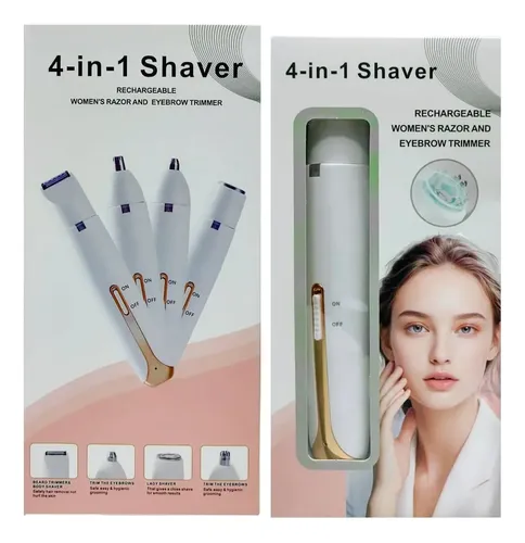 Depiladora Afeitadora Mujer 4 En 1 Recargable Envio Incluido