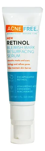 Sérum De Retinol Sin Acné Con Ácido Hialurónico, 1 Onza Acneica Día/noche