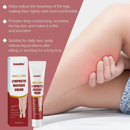 Crema Para Hinchazón De Piernas Y Pies Edema 20g 9881944259843