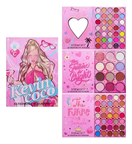 Paleta Libro Barbie Party 82 Colores Kevin & Coco Barbie Party
