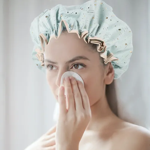 Gorros De Baño Dobles, Gorros De Ducha Impermeables