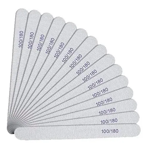 Kit Limas Uñas Profesionales Perfucasa Planas y Bloque 100/180