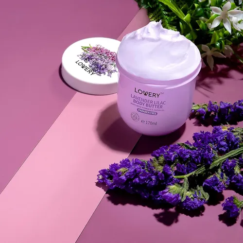 Manteca Corporal De Lavanda Y Lilas – Crema De Karité Con Ac