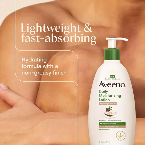 Crema Corporal Aveeno Daily Moisturizing Manteca Cacao 532ml