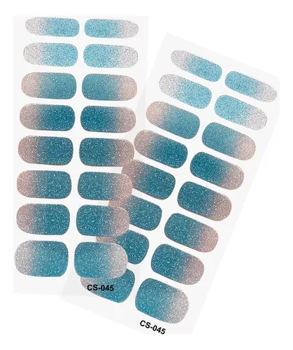 2 Piezas De Pegatinas Para Uñas, Kit De Manicura Estilo E