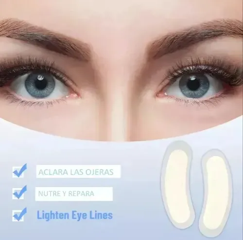 Parches Contorno Ojos Microagujas Con Ácido Hialurónico