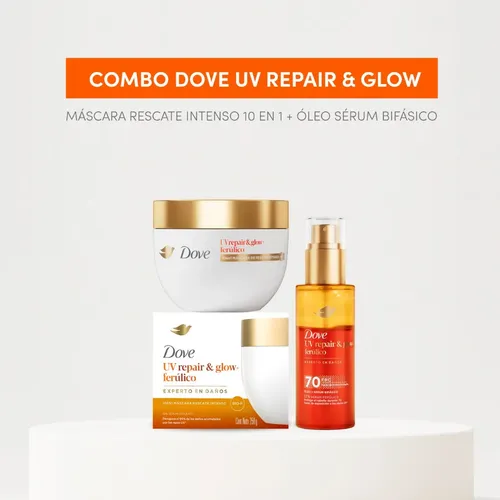 Dove Combo Cabello UV Repair Máscara Capilar 250g + Óleo Sérum 110ml