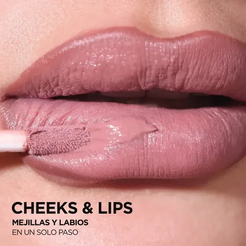 Rubor Líquido Blush Regina Con Ácido Hialurónico Y Vitaminas 02 Eclipse – Nude Tostado