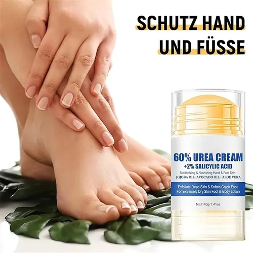Crema Hidratante Y Antiagrietamiento Para Pies Con 60% De Ur