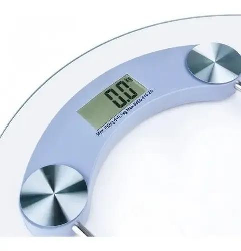 Balanza Digital Baño Para Personas Peso Corporal Vidrio