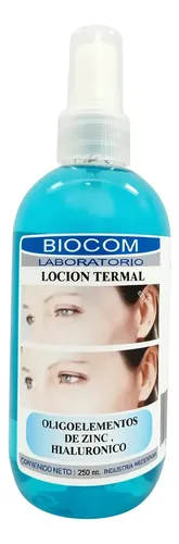 Locion Spray Termal C/hialuronico Tonificacion Biocom 250ml