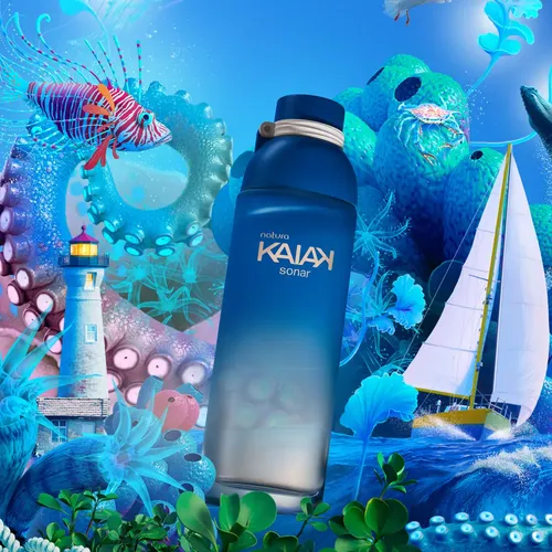 Perfume Kaiak Sonar para mujer y hombre, 100 ml, para él o para ella, fragancia intensa, regalo