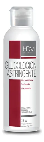 Hdm Glucolocion Astringente Piel Grasa Niacinamida X 75ml.