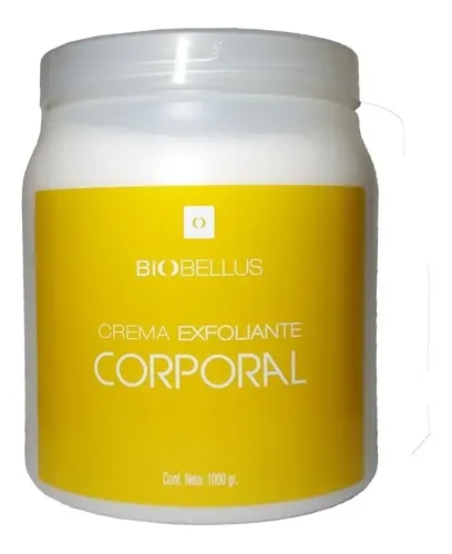Crema Exfoliante Corporal Biobellus Masajes Piernas 1 Kg Fragancia No Tipo De Envase Pote Tipos De Piel