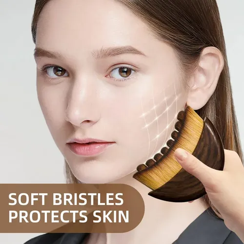 Cepillo Linfático Para Contorno Facial Y Corporal (1 Unidad)