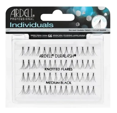 Pestañas Postizas Individuales Knotted Medium B X56 Ardell