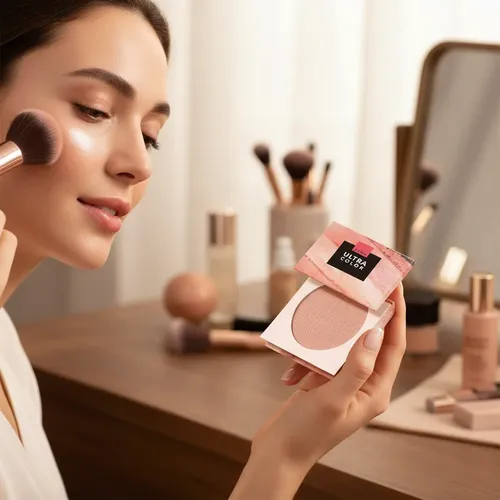 Avon Polvo Compacto Ultra Color Iluminador Rose Gold X 8gr.