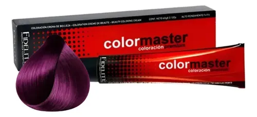 Fidelite | Color Master Coloracion Premium Pomo Tintura 60gr Tono 222 cherry