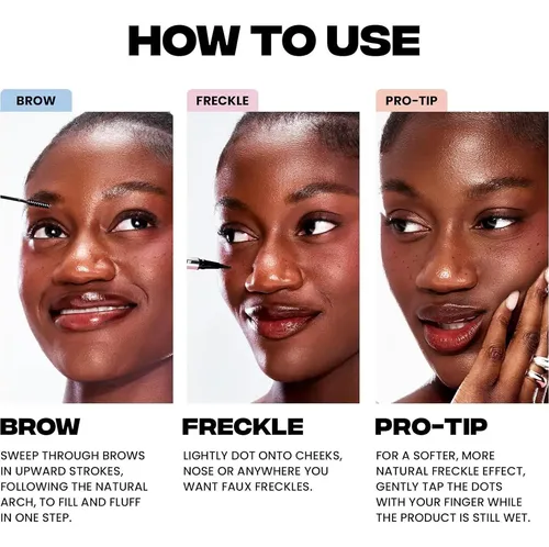 Gel Tinte Para Cejas Y Lápiz De Pecas Sacheu 2 En 1