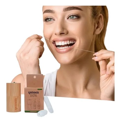 Hilo Dental + Envase Yensen Biodegradable Origen Vegetal