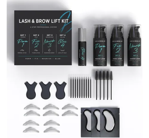Kit Leetonco Para Levantamiento De Pestañas Y Laminación De