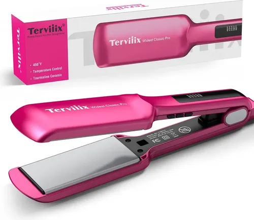 Plancha Alisadora De Pelo Terviiix, Plancha Plana De Cerámic